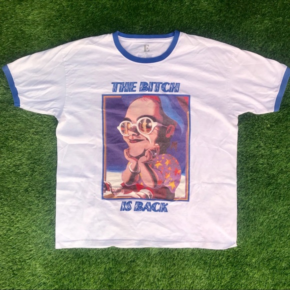 Other - Vintage Elton John Tour T-Shirt Size XL